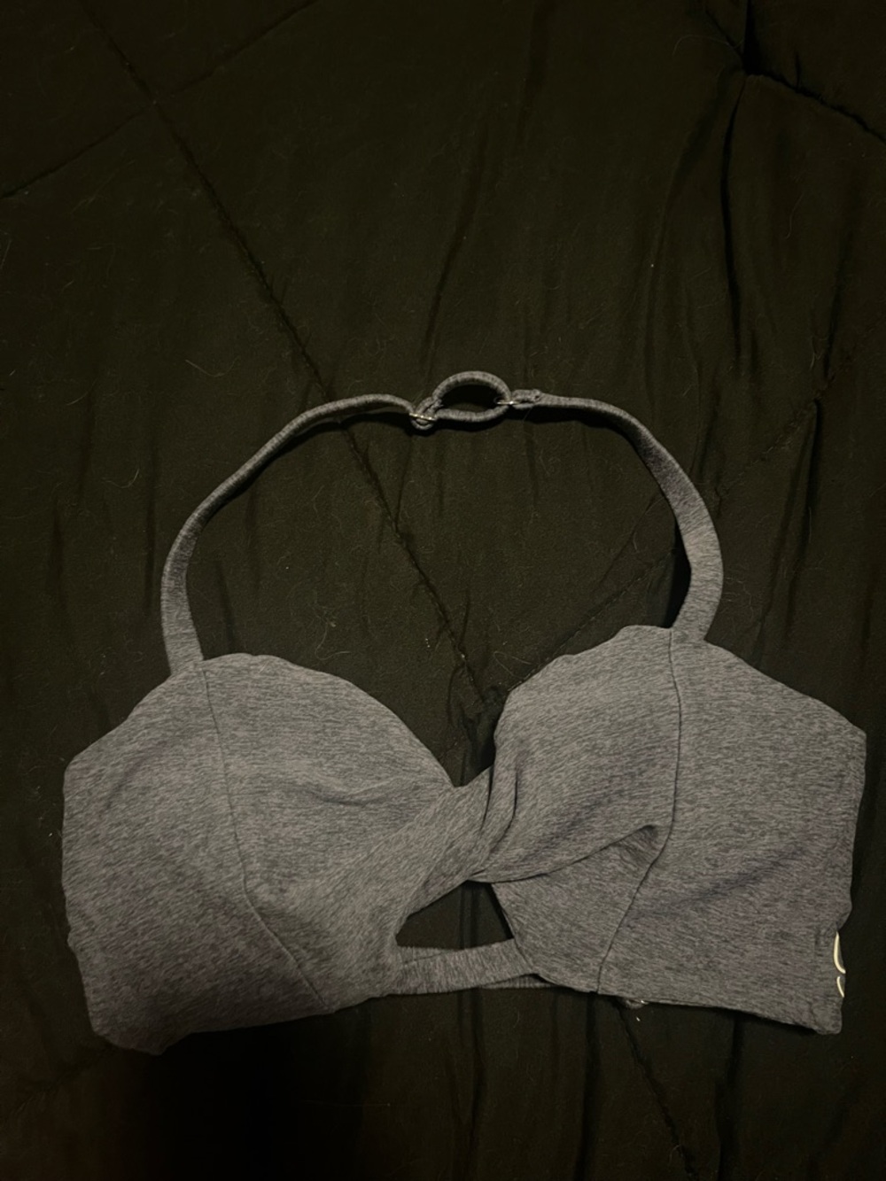 Bombshell Sportswear Infinity Bandeau Twist Front Sports Bra
